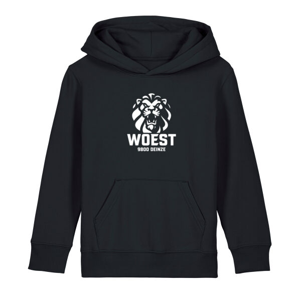 Hoodie woest kids - grote leeuw Thumbnail